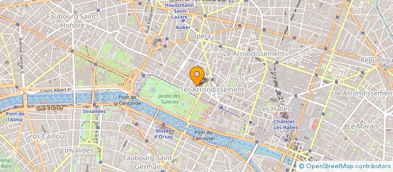 localisation de l'entreprise TWIN SET à PARIS