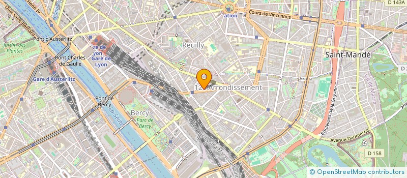 localisation de l'entreprise TWIN SPACES  IVRY-SUR-SEINE