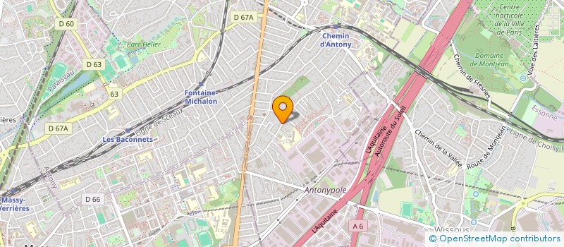 localisation de l'entreprise TWIN TURBO à ANTONY