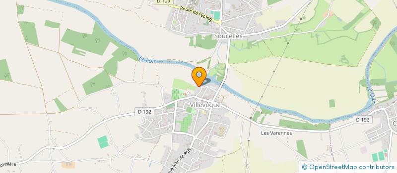 localisation de l'entreprise TWINELEC  LOIRE-AUTHION