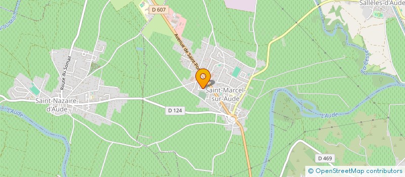 localisation de l'entreprise TWING GO RAID EQ 343 à SAINT-MARCEL-SUR-AUDE