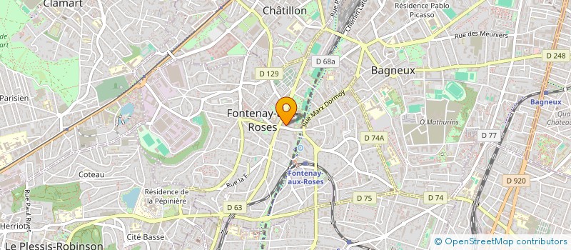 localisation de l'entreprise TWINKLE à FONTENAY-AUX-ROSES