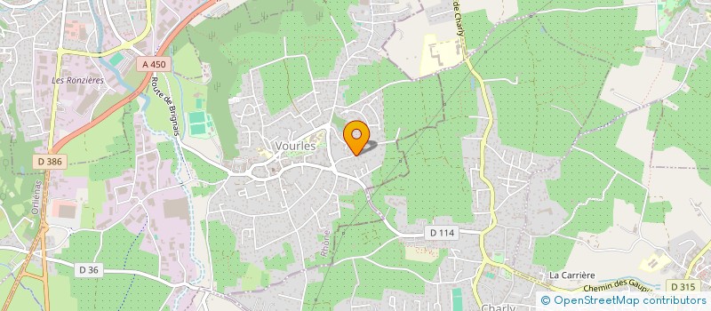 localisation de l'entreprise TWINKLE à VOURLES