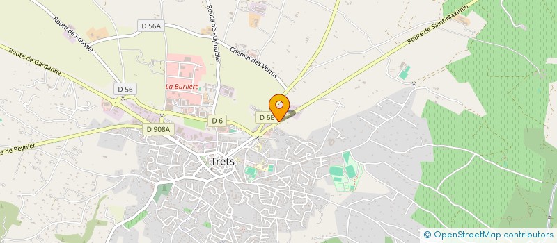 localisation de l'entreprise TWINKLETOES à TRETS