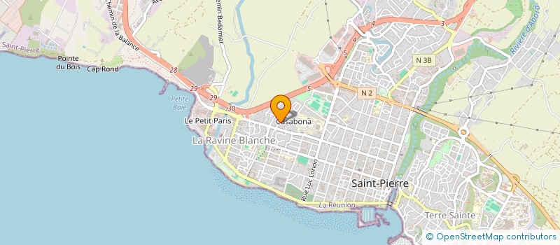 localisation de l'entreprise TWINN à SAINT-PIERRE