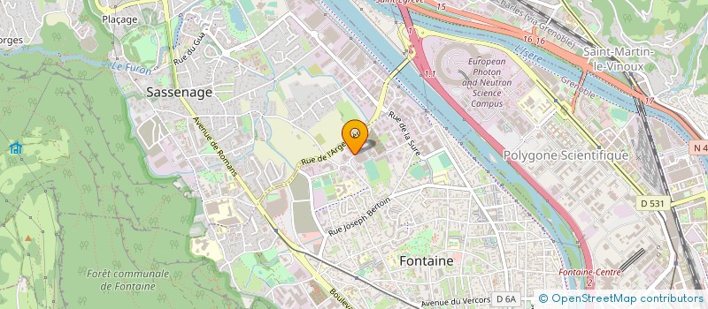localisation de l'entreprise TWINNER FRANCE à FONTAINE
