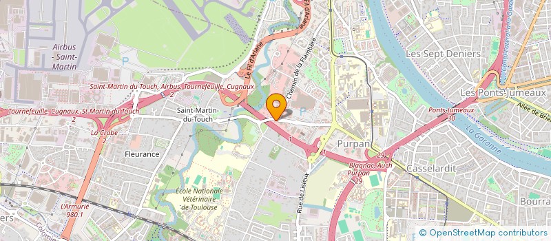 localisation de l'entreprise TWINNER RH SOLUTIONS à TOULOUSE