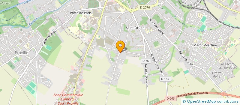 localisation de l'entreprise TWINPALMS NG à CAMBRAI