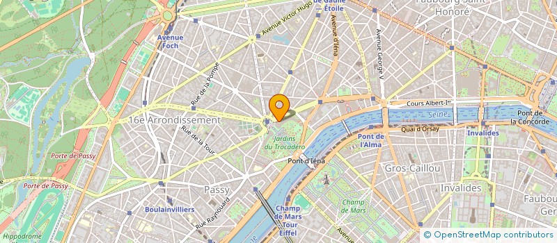localisation de l'entreprise TWINPARK à PARIS