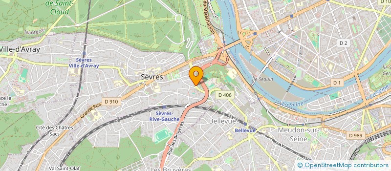 localisation de l'entreprise TWINPICS  SEVRES