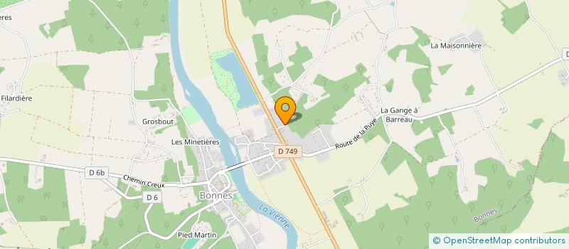 localisation de l'entreprise TWINPLES ET COMPAGNIE à BONNES