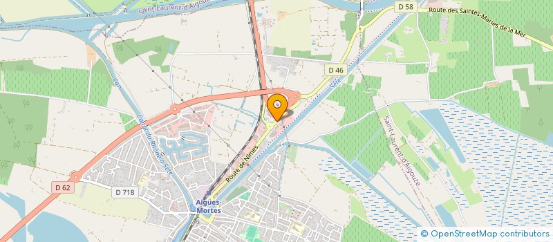 localisation de l'entreprise TWINS à AIGUES-MORTES