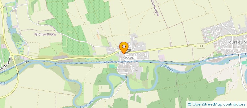 localisation de l'entreprise TWINS  AY-CHAMPAGNE