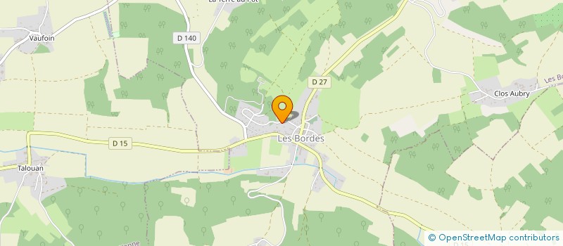 localisation de l'entreprise TWINS  LES BORDES