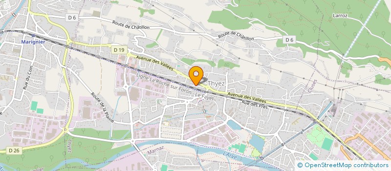 localisation de l'entreprise TWINS BROTHERS TRANSFER  CHAMONIX-MONT-BLANC