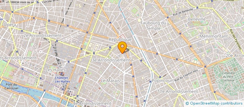 localisation de l'entreprise TWINS CONCEPT STORE à PARIS