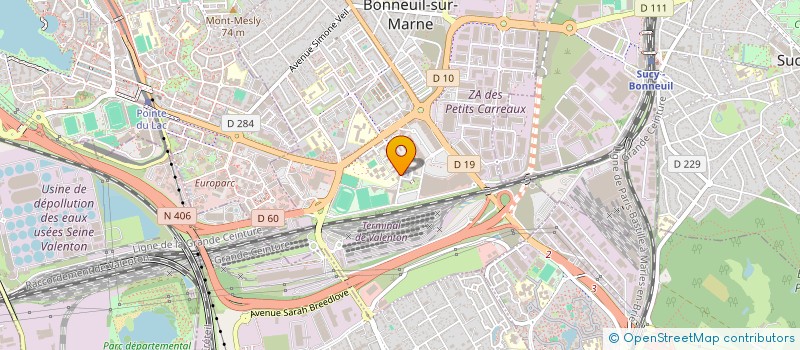 localisation de l'entreprise TWINS DRIVE  BONNEUIL-SUR-MARNE