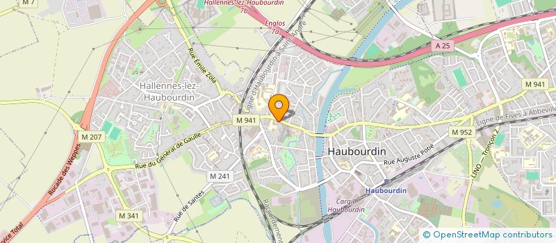 localisation de l'entreprise TWINS'IMMO  HAUBOURDIN