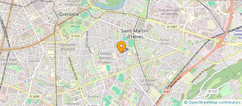 localisation de l'entreprise TWINS IMMO  VILLARD-BONNOT