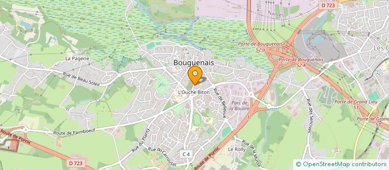 localisation de l'entreprise TWINS INVEST  BOUGUENAIS