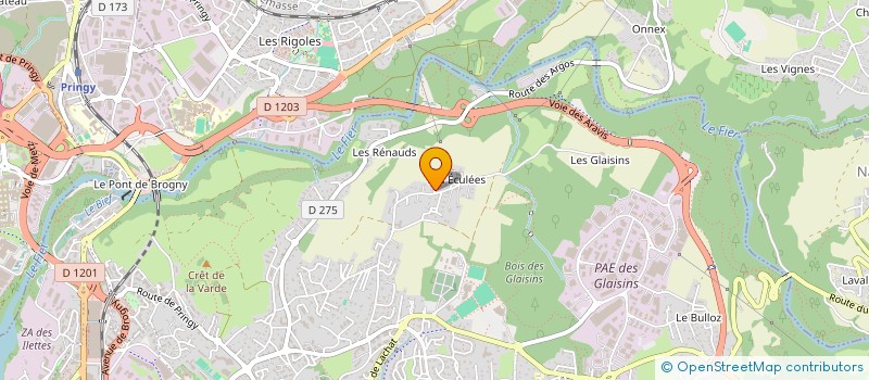 localisation de l'entreprise TWINS PROJECT à ANNECY