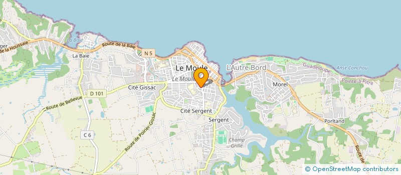 localisation de l'entreprise TWINSTATTOO à LE MOULE