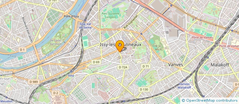 localisation de l'entreprise TWINSYS à ISSY-LES-MOULINEAUX