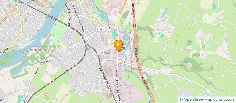 localisation de l'entreprise TWINWAY  LE COTEAU