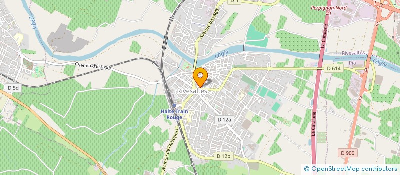 localisation de l'entreprise TWIRLING CLUB DE L'AGLY  ESPIRA-DE-L'AGLY