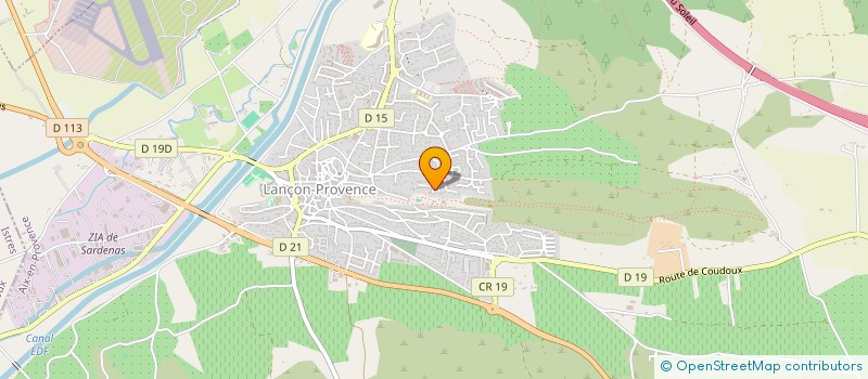 localisation de l'entreprise TWIRLING CLUB DE LANCON  LANCON-PROVENCE