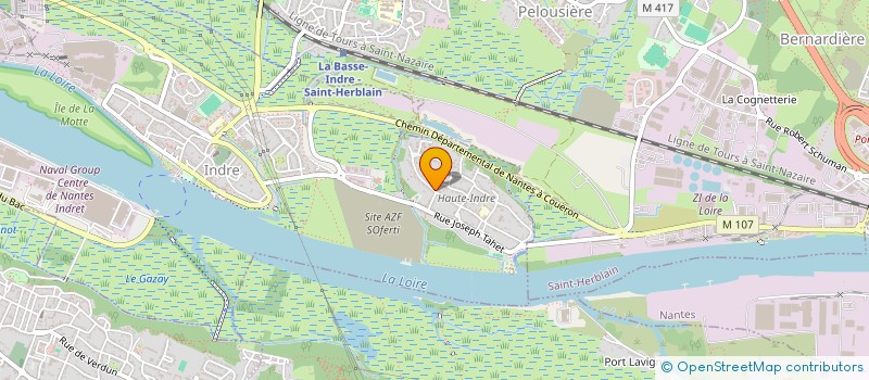 localisation de l'entreprise TWIRLING CLUB INDRAIS  INDRE