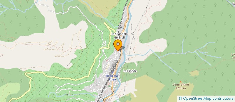 localisation de l'entreprise TWIRLING CLUB L ECHO DU LAC  BREIL-SUR-ROYA