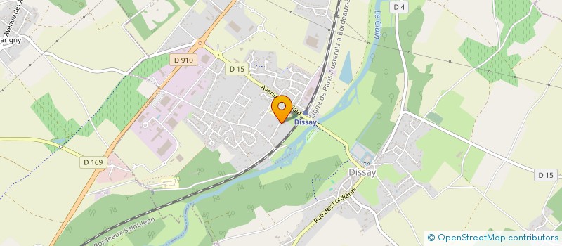 localisation de l'entreprise TWIRLING CLUB L'ESPOIR DISSAY  DISSAY