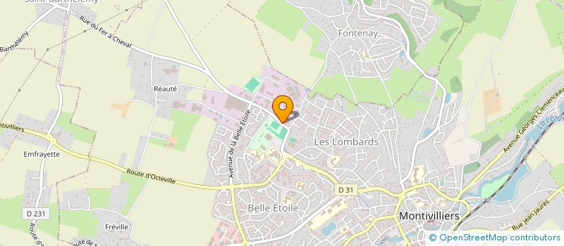 localisation de l'entreprise TWIRLING CLUB LES FEES STYLE  TURRETOT