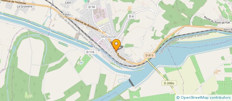 localisation de l'entreprise TWIRLING CLUB MALAUSIN  MALAUSE