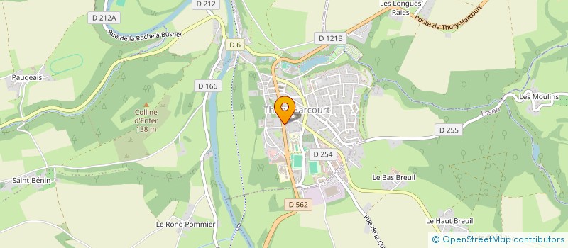 localisation de l'entreprise TWIRLING CLUB OUISTREHAM RIVA BELLA  THURY-HARCOURT-LE-HOM