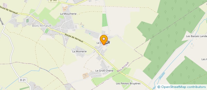 localisation de l'entreprise TWIRLING CLUB SUD EURE  BOIS-ARNAULT