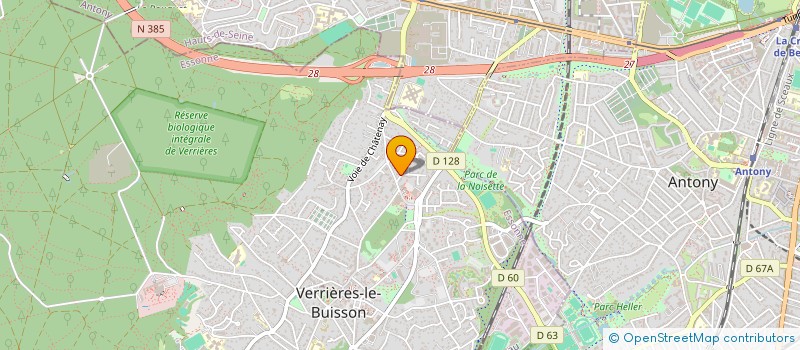 localisation de l'entreprise TWIRLING DANSE DE VERRIERES LE BUISSON à VERRIERES-LE-BUISSON