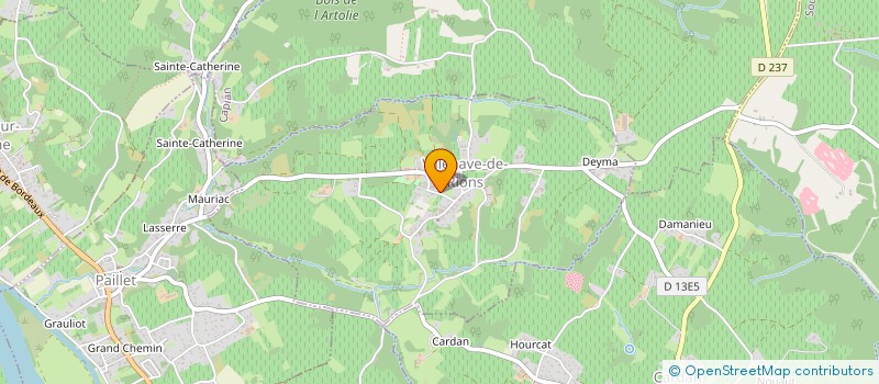 localisation de l'entreprise TWIRLING GIRLS  VILLENAVE-DE-RIONS