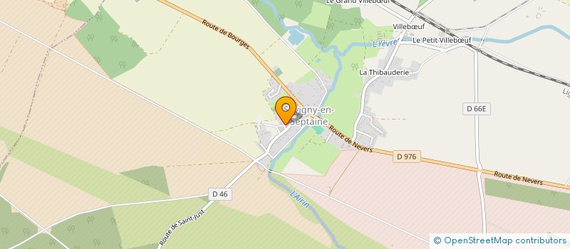 localisation de l'entreprise TWIRLING SPORT AVORD  SAINT-GERMAIN-DU-PUY