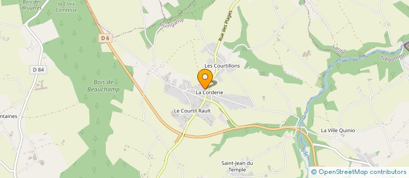 localisation de l'entreprise TWIRLING SPORT PLELO à PLELO