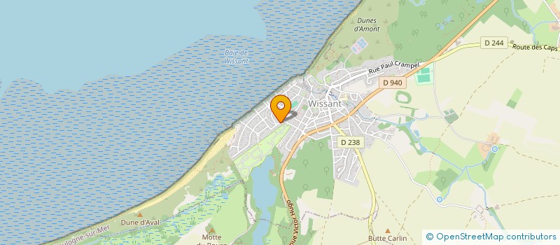 localisation de l'entreprise TWIST & SEA  WISSANT