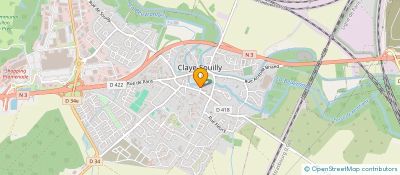 localisation de l'entreprise TWISTED C(H)ORDS SOCIETY  CLAYE-SOUILLY