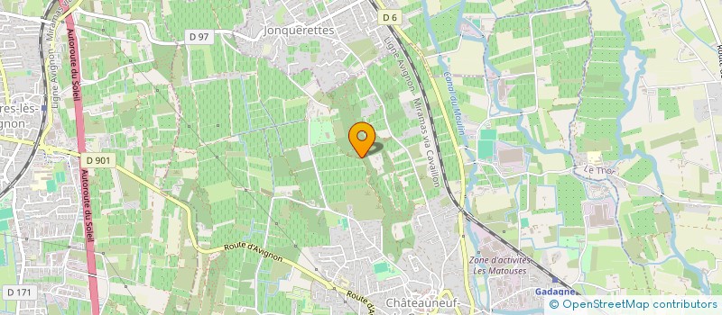 localisation de l'entreprise TWISTER  CHATEAUNEUF-DE-GADAGNE