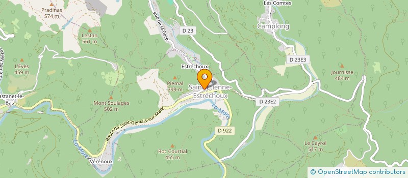 localisation de l'entreprise TWISTER FARM  SAINT-ETIENNE-ESTRECHOUX