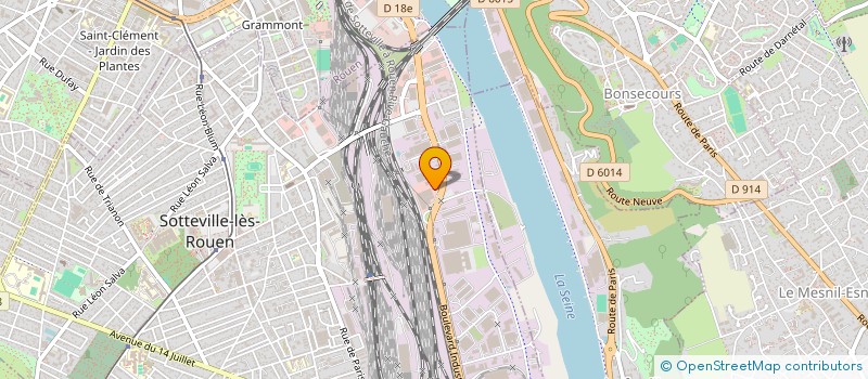 localisation de l'entreprise TWISTER FOOT  SOTTEVILLE-LES-ROUEN