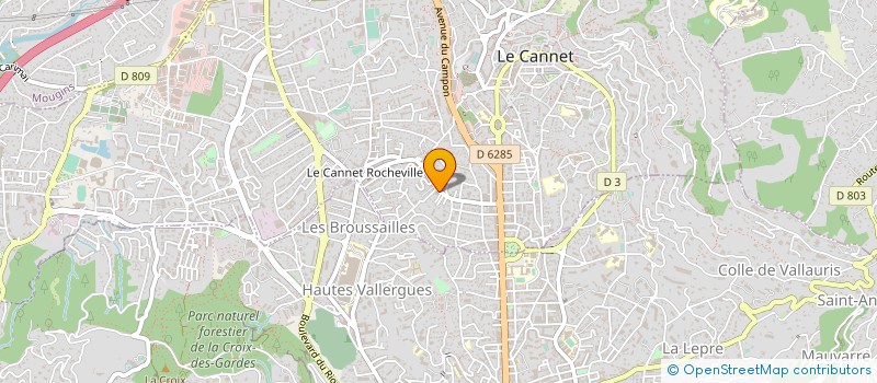 localisation de l'entreprise TWISTER SERVICES à LE CANNET