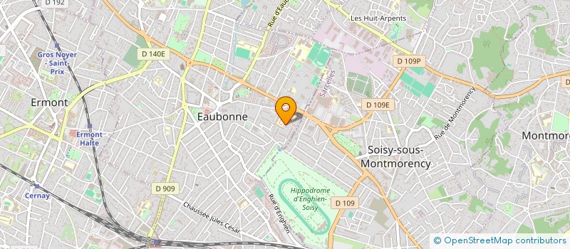 localisation de l'entreprise TWISTIZ'Z à EAUBONNE