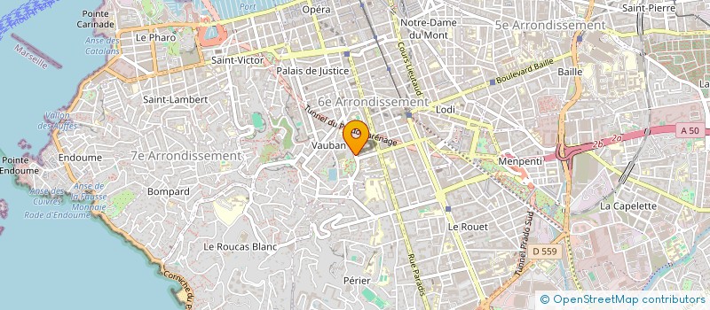 localisation de l'entreprise TWISTY à MARSEILLE