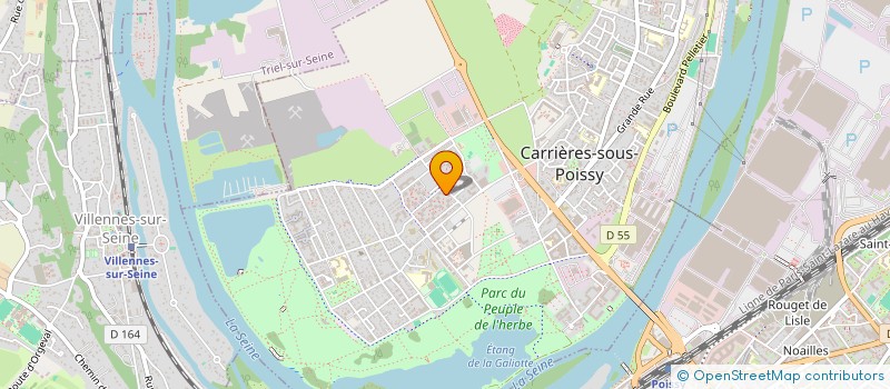 localisation de l'entreprise TWIXY VTC  CARRIERES-SOUS-POISSY